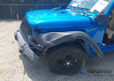 2022 Jeep Wrangler Unlimited Sport S 4X4 from USA, damaged, VIN 1C4HJXDN9NW184406